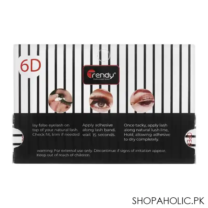 trendy lashgrip adhersive waterproof gum black, td 334 image2