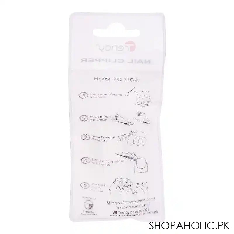 Trendy Nail Clippers, TD-112 - Image 2