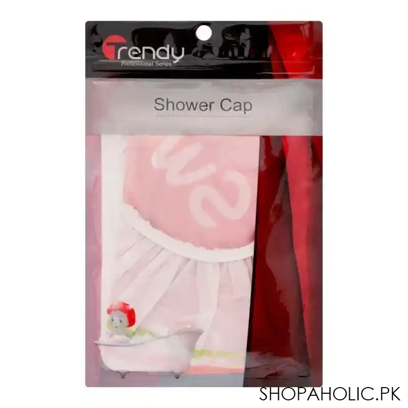 trendy shower cap, td 189 main image