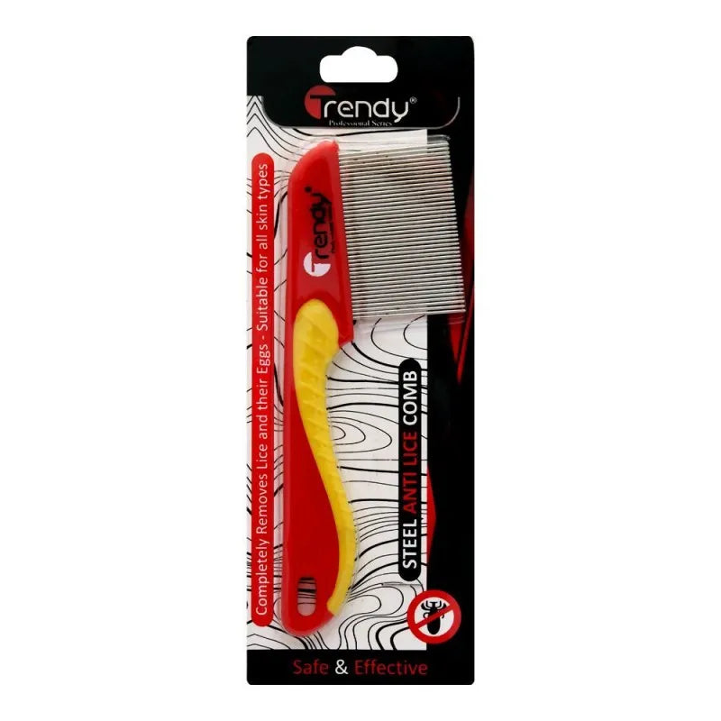 trendy steel anti lice comb, td 168 main image