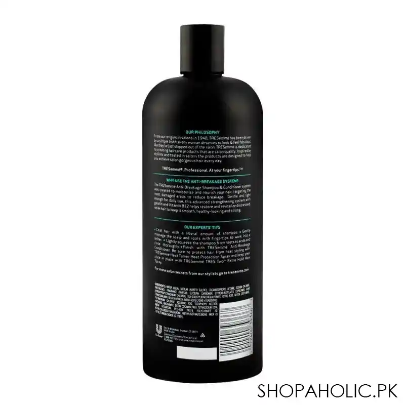 tresemme anti breakage defense shampoo 828ml image2