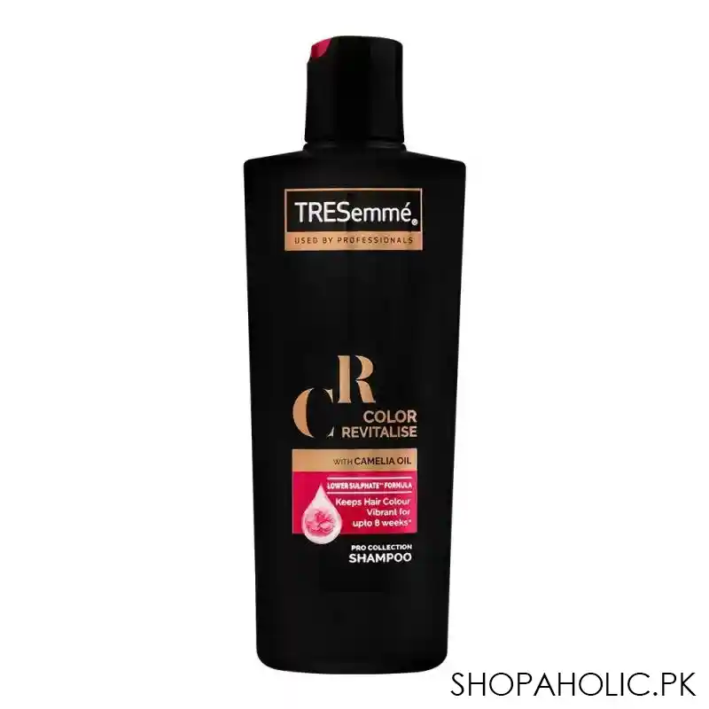 tresemme color revitalise with camelia oil pro collection shampoo, 170ml main image