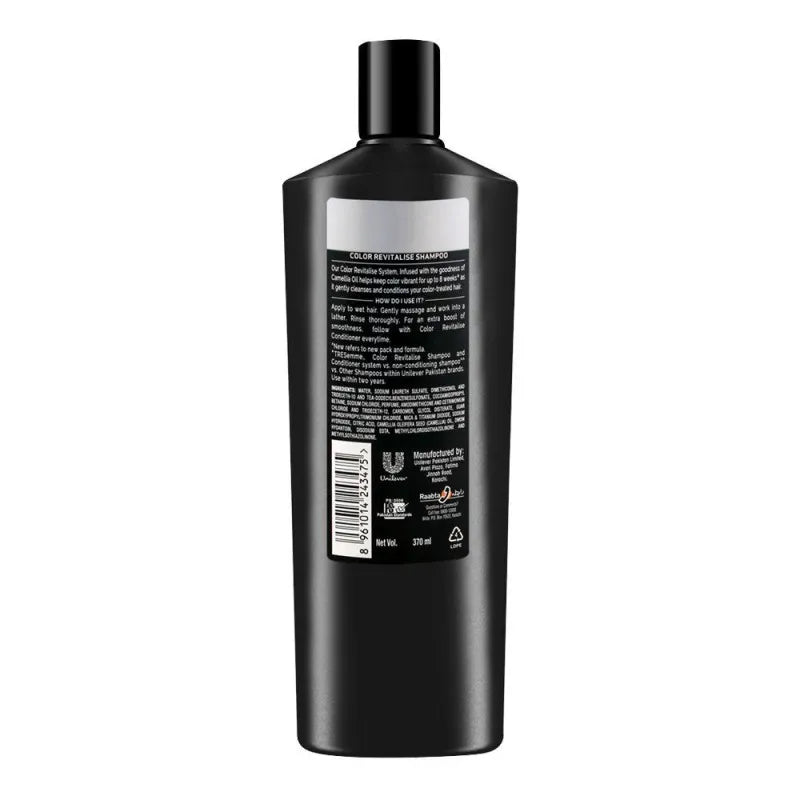 tresemme color revitalise with camelia oil pro collection shampoo, 370ml image2