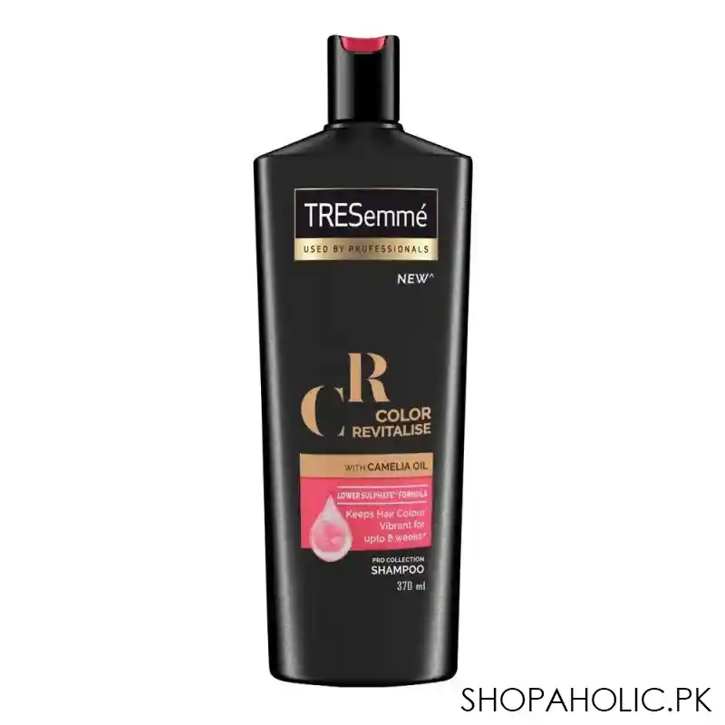 tresemme color revitalise with camelia oil pro collection shampoo, 370ml main image