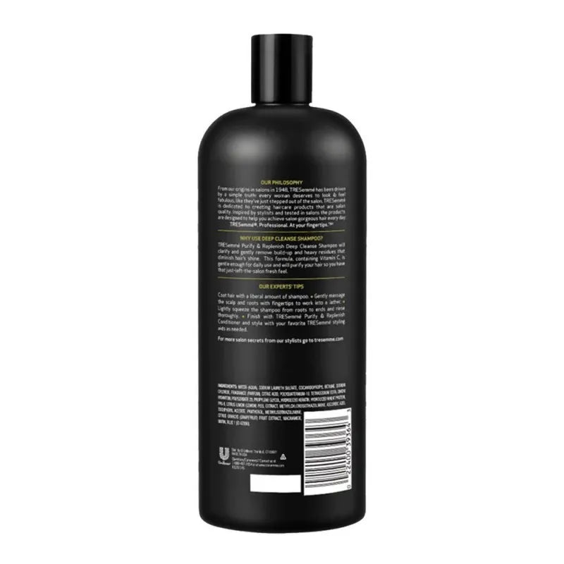 tresemme deep clean shampoo, 828ml image2