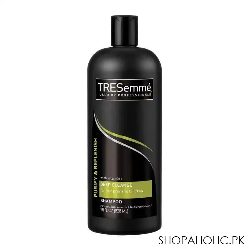 tresemme deep clean shampoo, 828ml main image