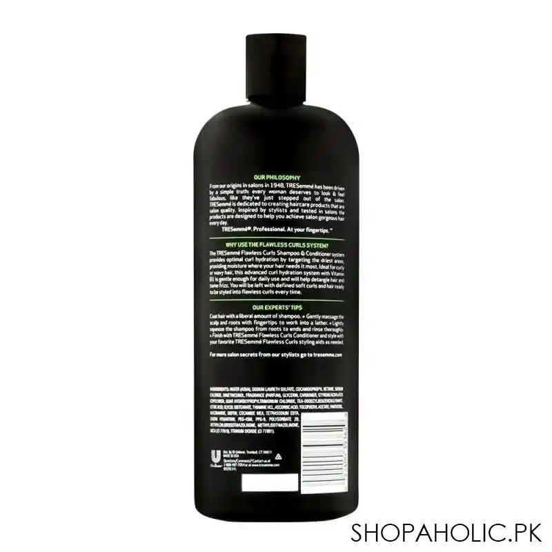 tresemme flawless curl hydration shampoo 828ml image2