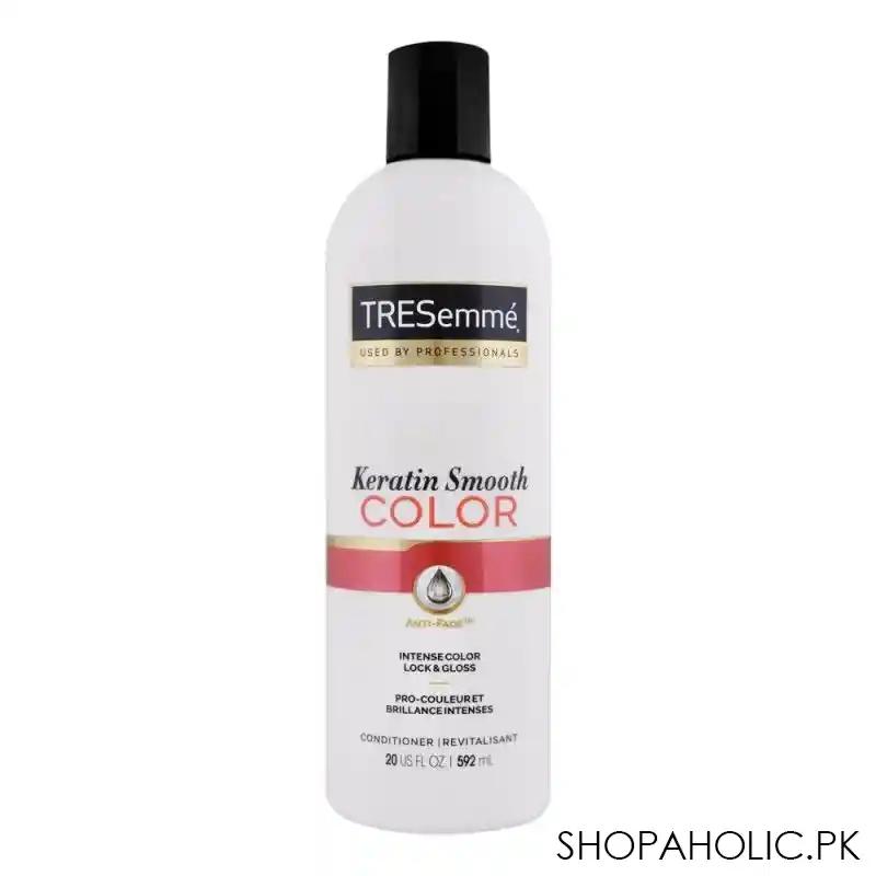 tresemme keratin smooth color conditioner, 592ml main image