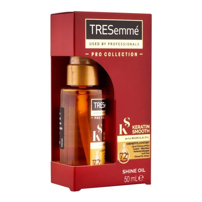 tresemme keratin smooth marula oil, shine oil, 50ml image2