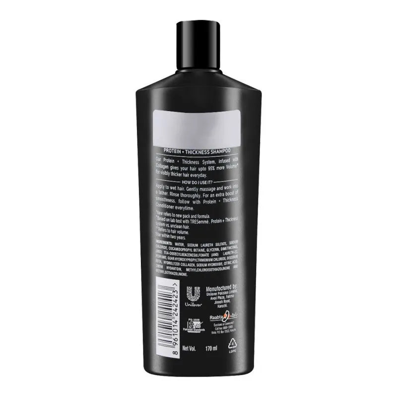 tresemme protein + thickness with collagen pro collection shampoo, 170ml image2