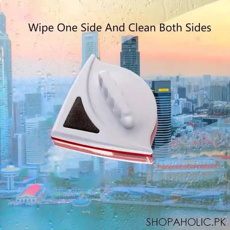 triangle double sided magnetic glass cleaning brush image3