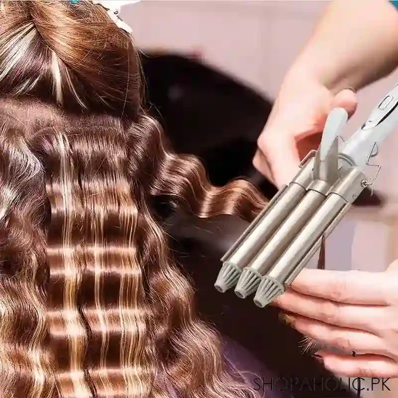 triple wave hair curler main image