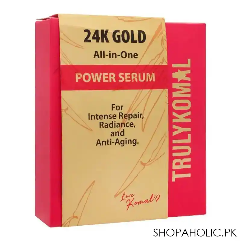 truly komal 24k gold all in one power serum, 15ml main image