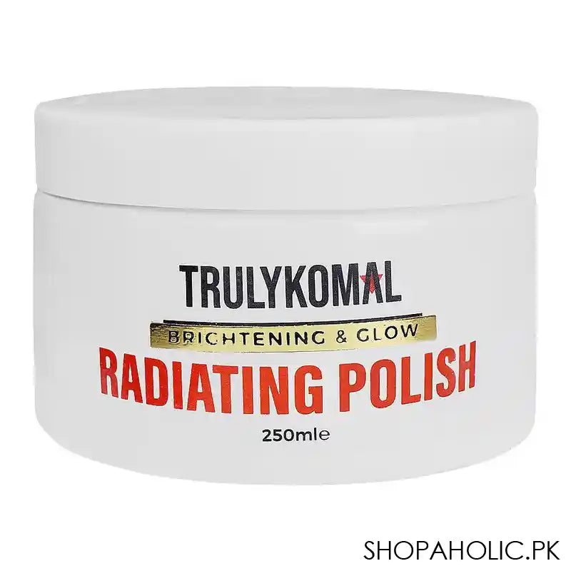 Truly Komal Brightening & Glow Radiating Skin Polish, 250ml - Main Image