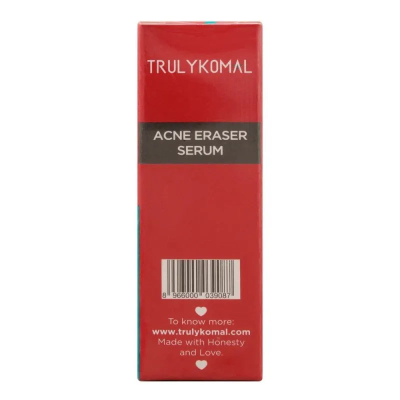 truly komal flawless acne eraser serum, 17ml image3