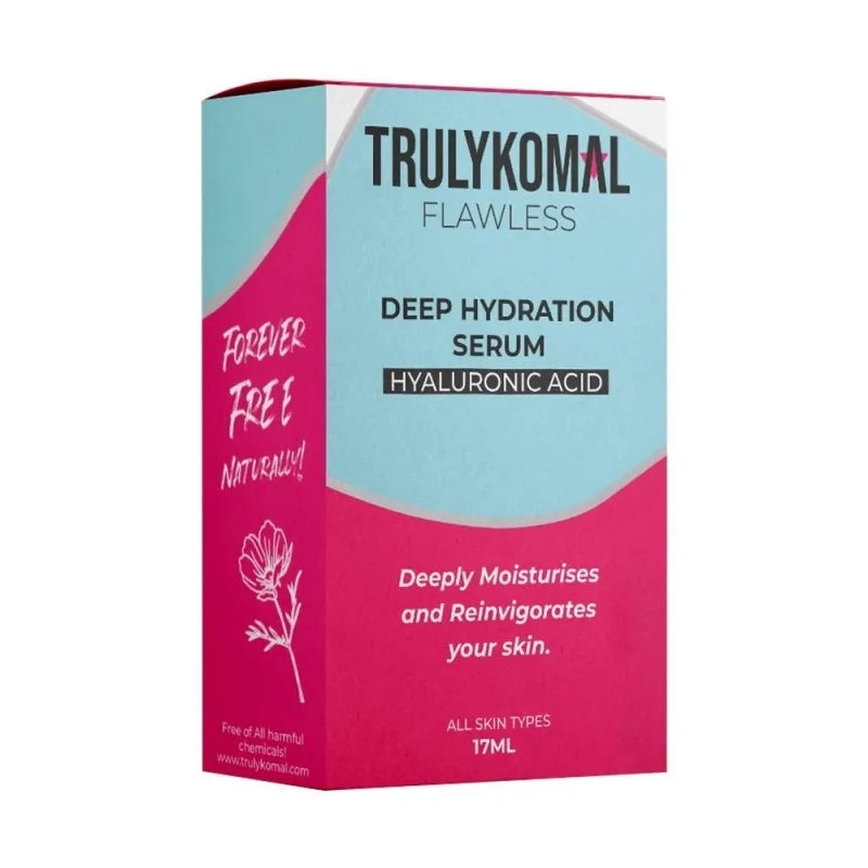 truly komal flawless hyaluronic acid deep hydration serum, all skin types, 17ml image2