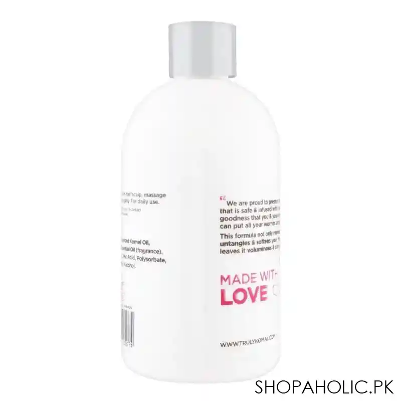 truly komal intensive repair & shine conditioner, sulphate & paraben free, 400ml image2