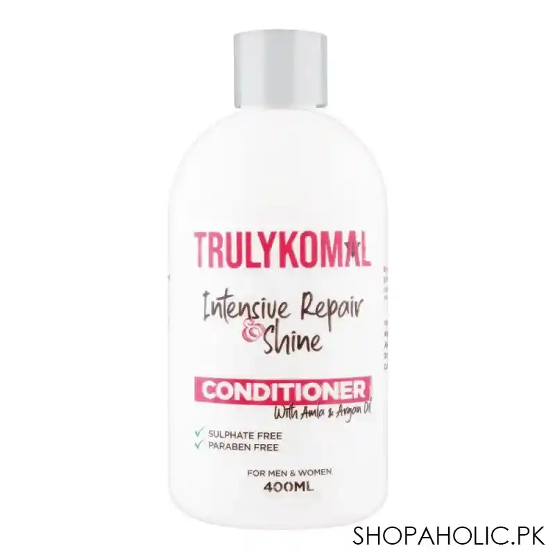 truly komal intensive repair & shine conditioner, sulphate & paraben free, 400ml main image