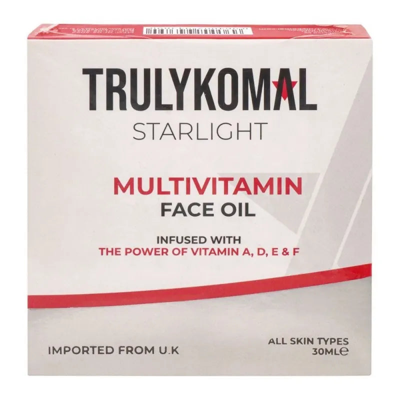 truly komal star light multi vitamin face oil, 30ml image2