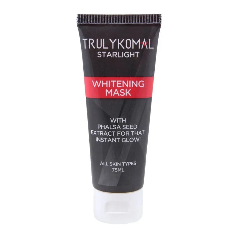 truly komal starlight whitening mask, all skin types, 75ml main image