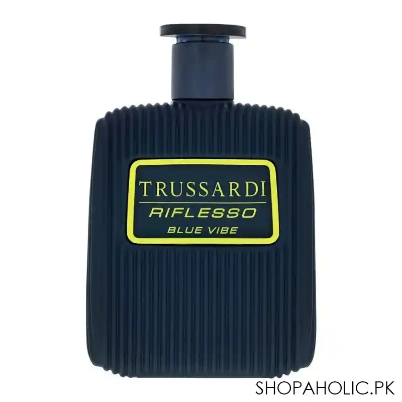 trussardi riflesso blue vibe eau de toilette, fragrance for men, 100ml main image