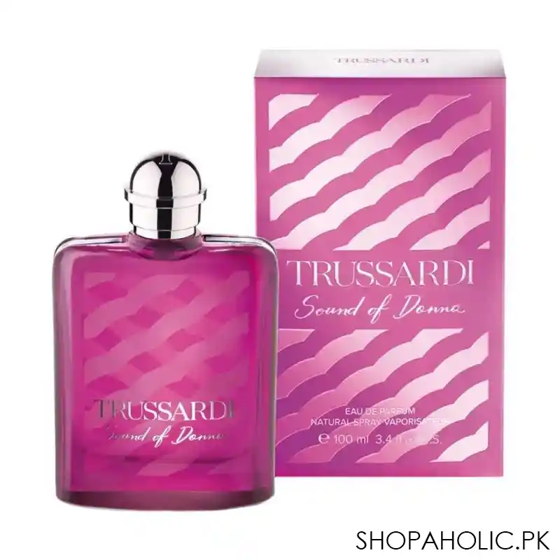 trussardi sound of donna eau de parfum, fragrance for women, 100ml main image