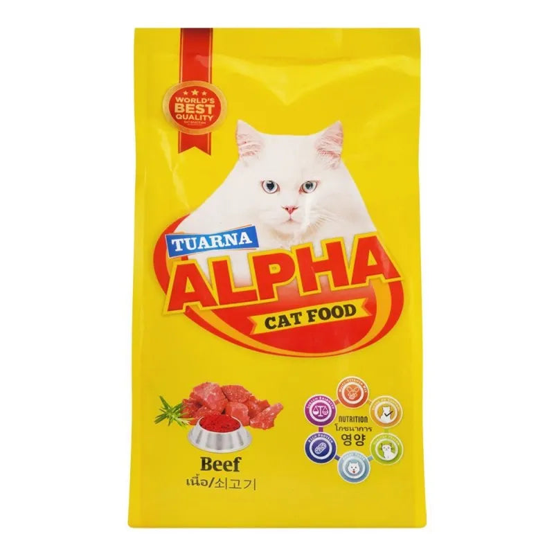 tuarna alpha cat food beef, 450g main image