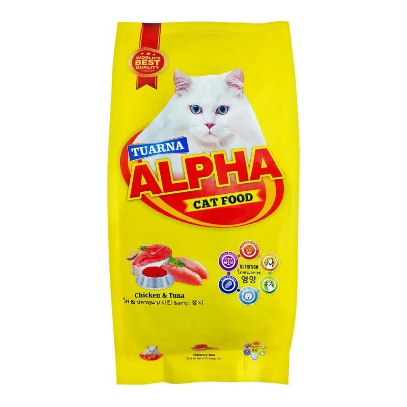 tuarna alpha cat food, chicken & tuna, 450g main image