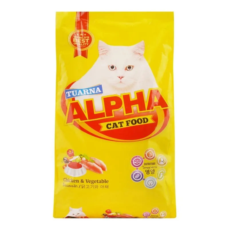 tuarna alpha cat food chicken & vegetable, 1300g main image