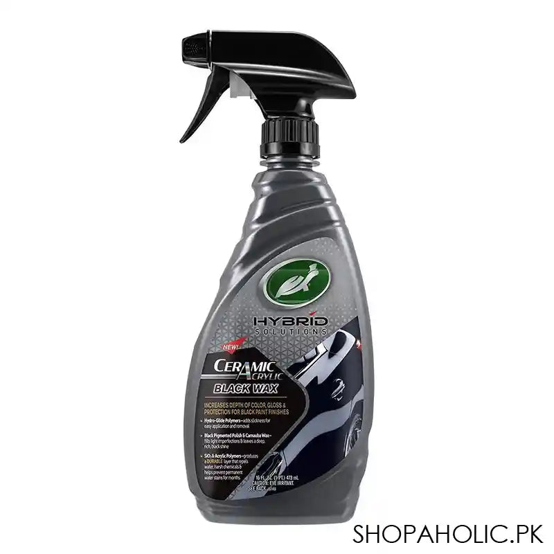 Turtle Wax Hybrid Ceramic Acrylic Black Wax, 473ml - Main Image