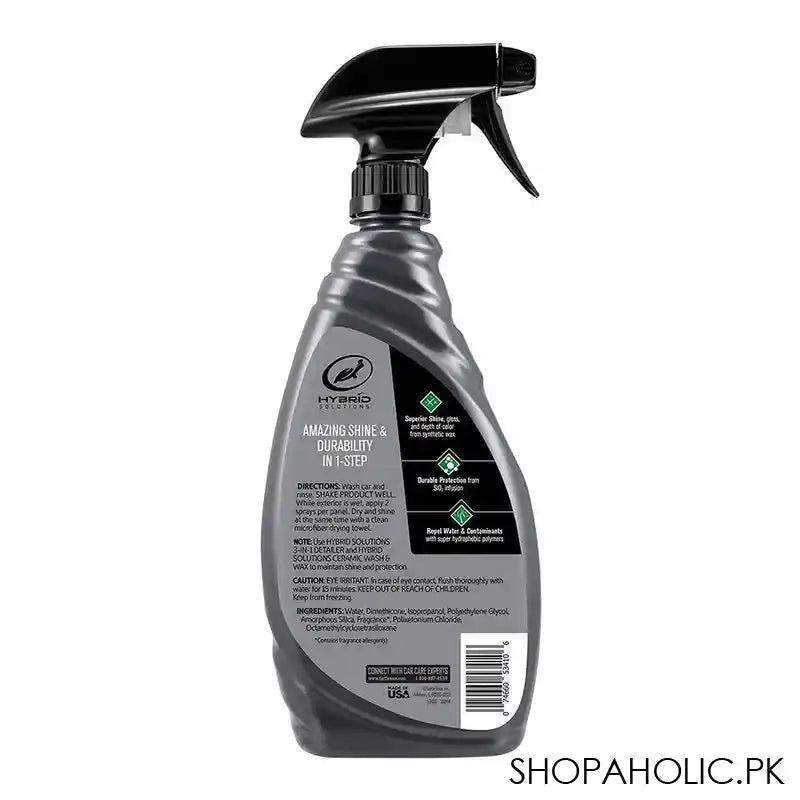 Turtle Wax Hybrid Solutions 1-Step Liquid Ceramic Wet Wax, 769ml - Image 3