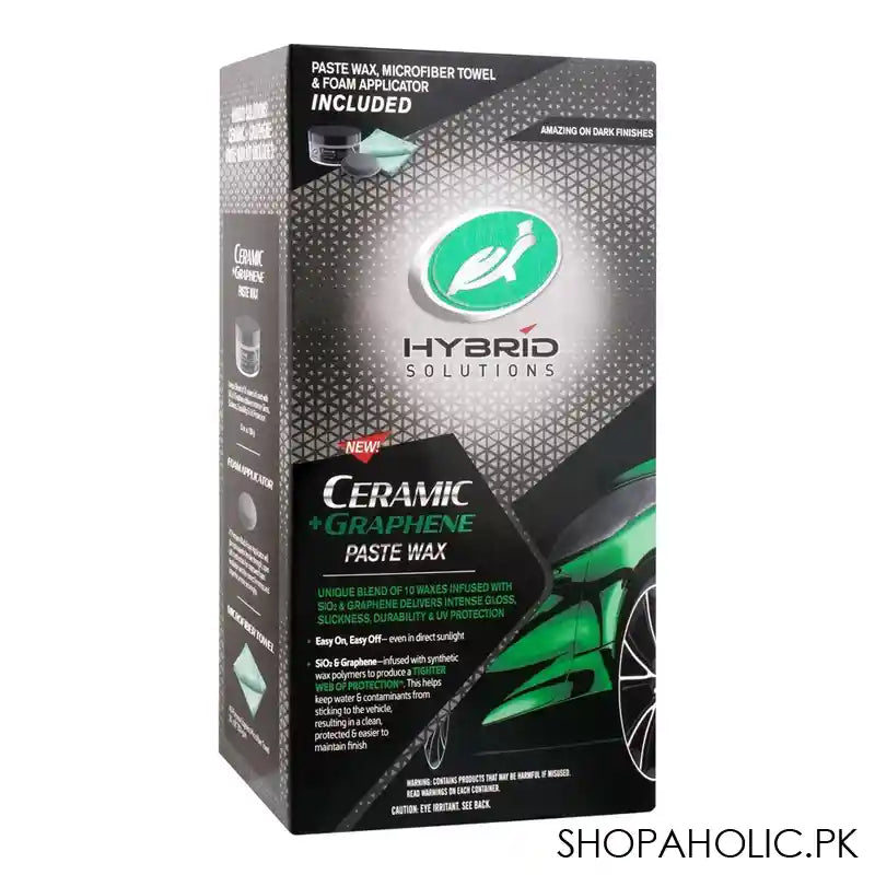 Turtle Wax Hybrid Solutions Ceramic + Graphene Paste Wax, 156g - Main Image