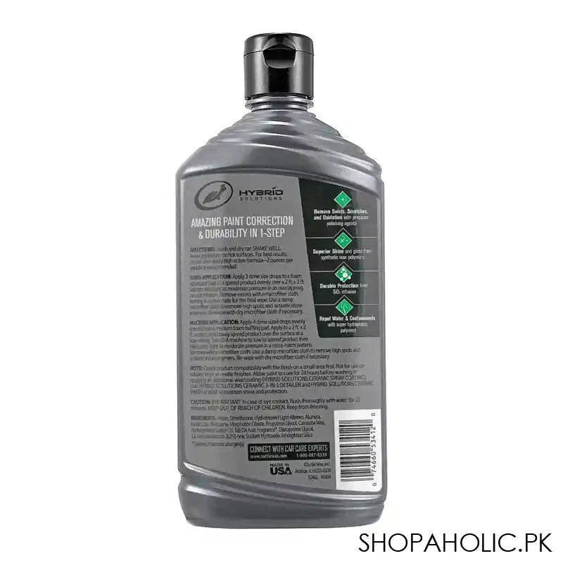 Turtle Wax Hybrid Solutions Ceramic Polish & Wax, 414ml - Image 2