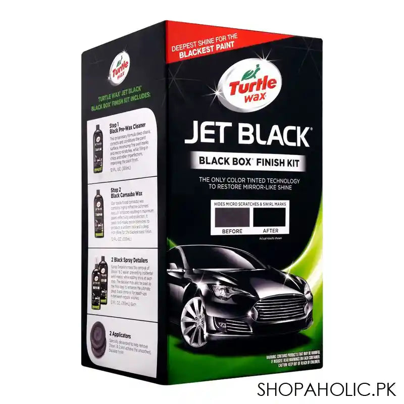 Turtle Wax Jet Black, Box Kit, T-3KT - Main Image