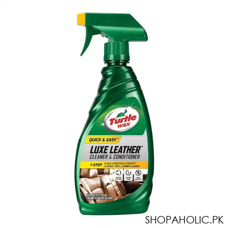 Turtle Wax Leather Cleaner & Conditioner, 473ml, T-363 - Main Image