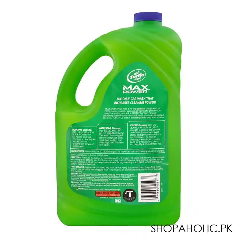 Turtle Wax Max Power Car Wash, 2.95 Liters - Image 2