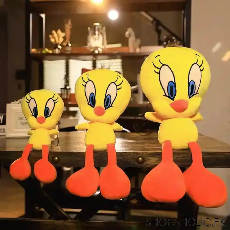 tweety yellow duck plush toy main image