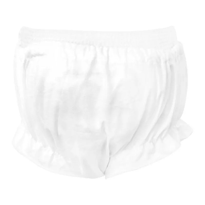 twin baby frill panty, white image3