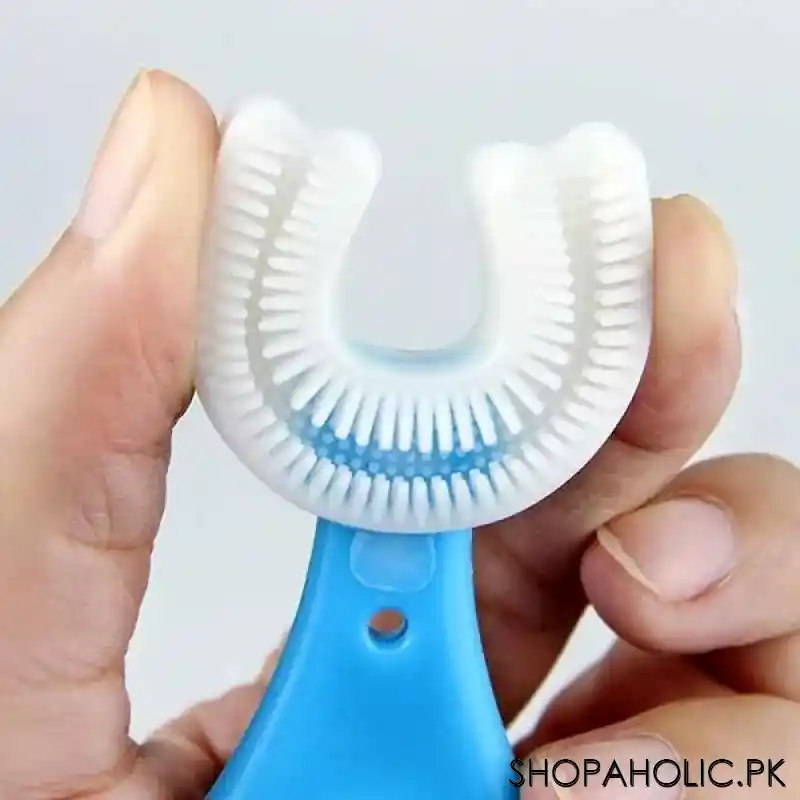 u shaped toothbrush for kids image5