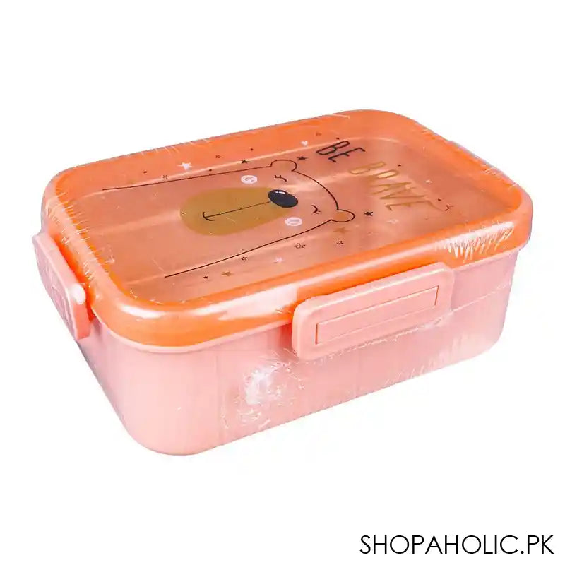 UBS Lunch Box, Be brave, Pink - Main Image