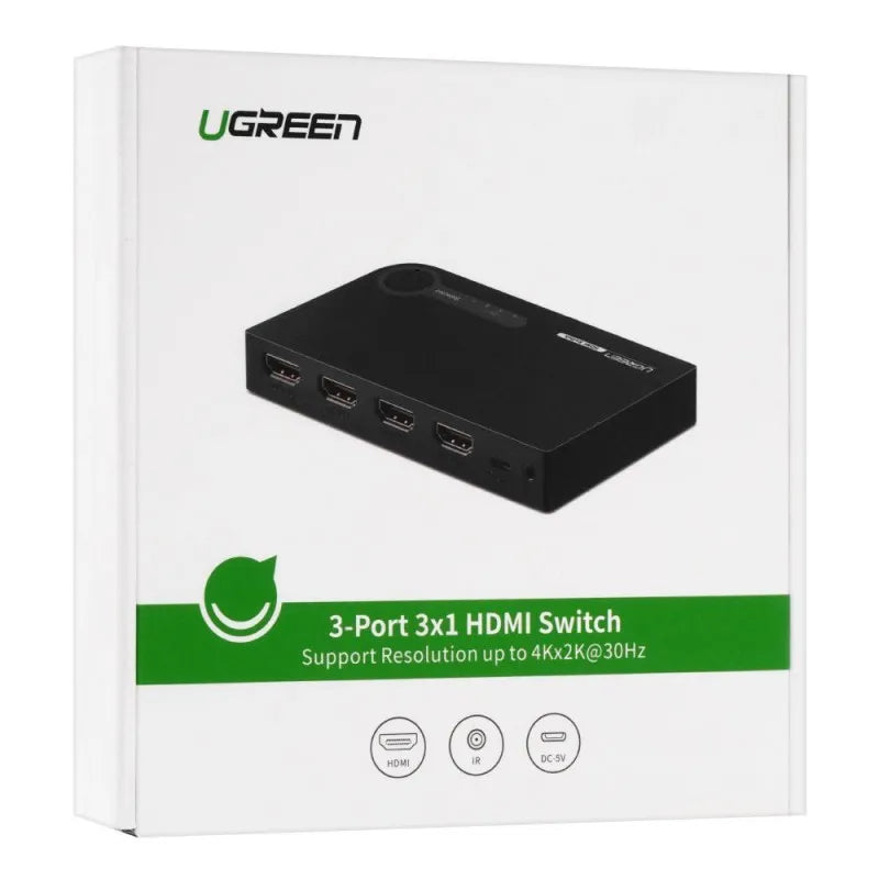 ugreen 3 port 3x1 hdmi switch, 40234 image5