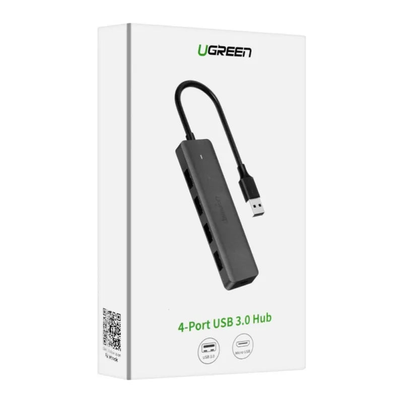 ugreen 4 port usb 3.0 hub, ultra slim, 50985 image3