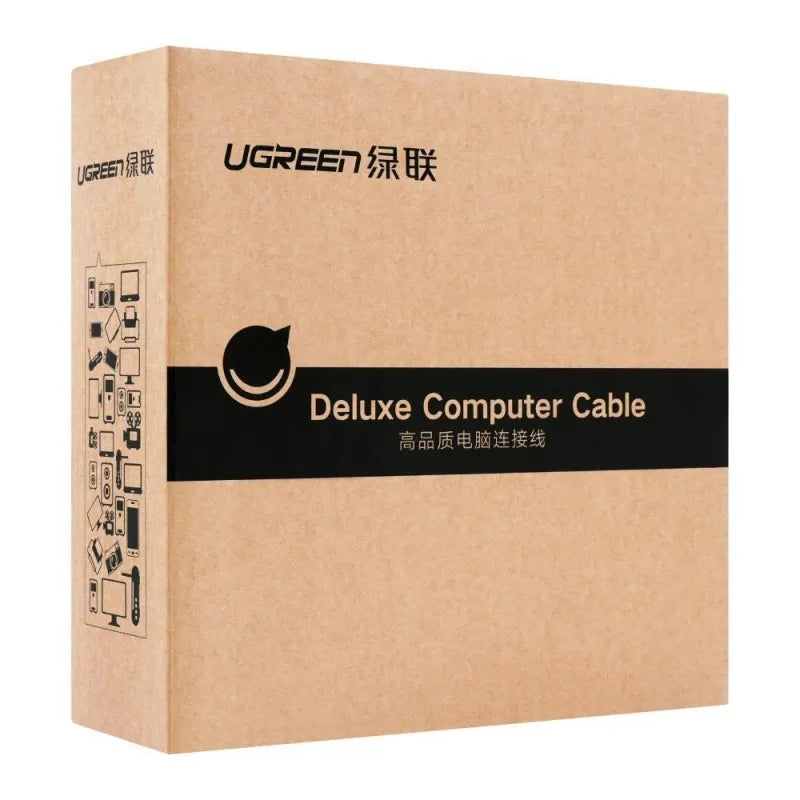 ugreen cat6 utp lan cable, 26awg cca, 20m, black, 20166 image3