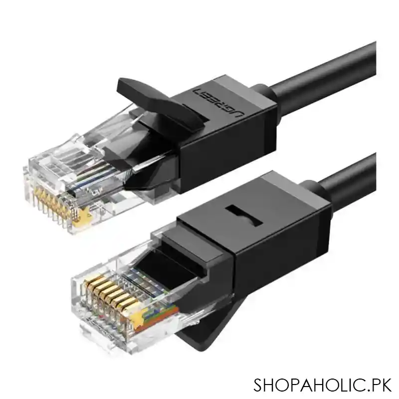 ugreen cat6 utp lan cable, 26awg cca, 20m, black, 20166 main image