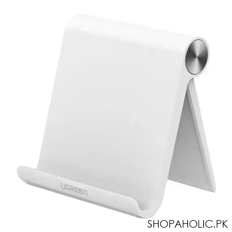 ugreen desktop support multi angle adjustable portable stand for tablets, white, 30485 main image