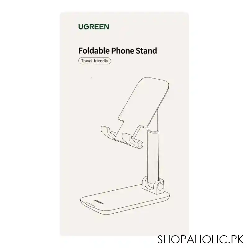 ugreen foldable phone stand, white, 20434 image2