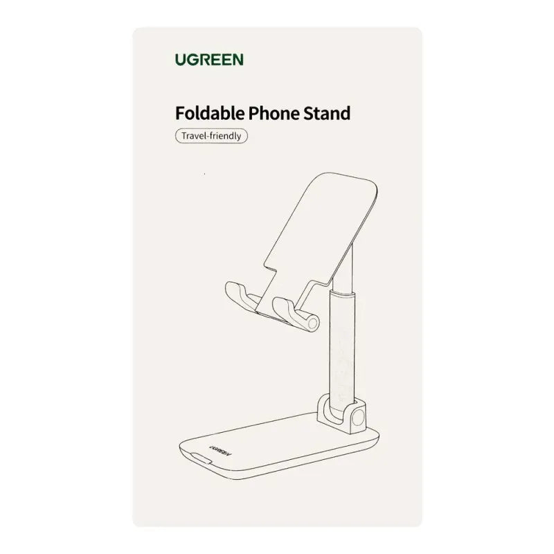 ugreen foldable phone stand, white, 20434 image2