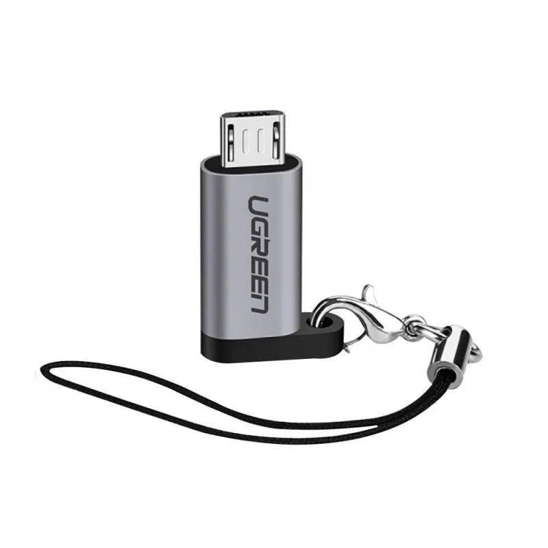 ugreen micro usb male to usb c female adapter, 50590 main image