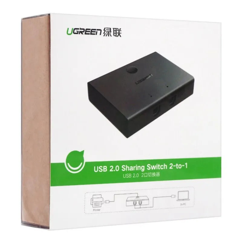 ugreen usb 2.0 sharing switch 2 to 1, 30345 image5