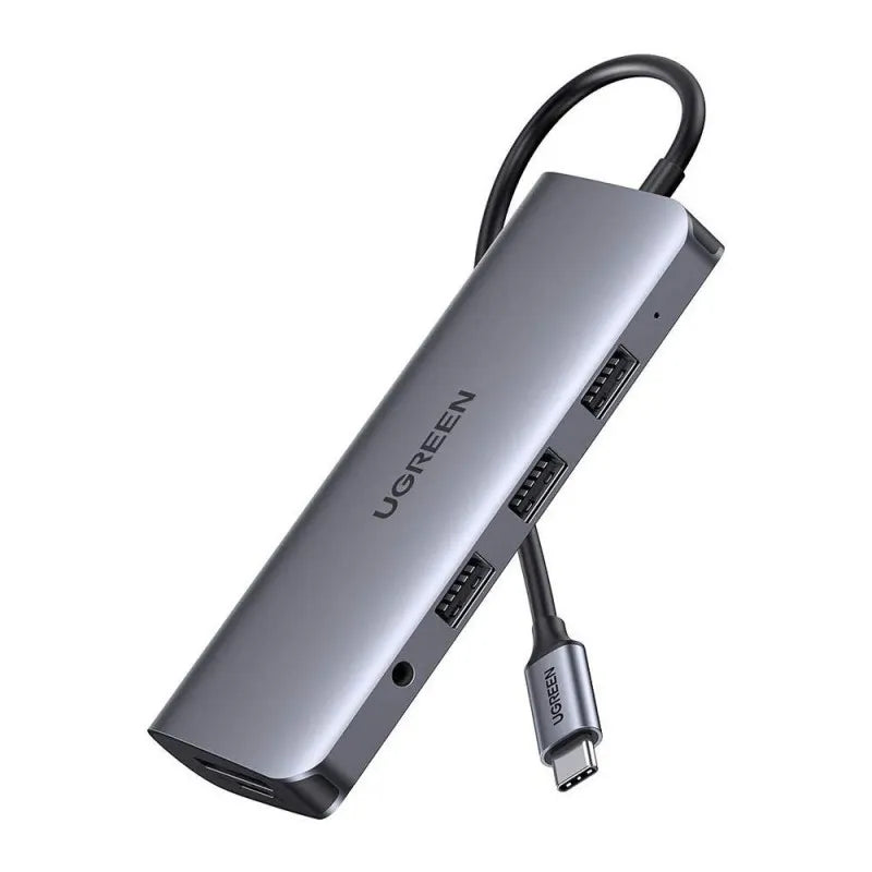 ugreen usb c 10 in 1 multifunctional adapter, space grey, 80133 image2